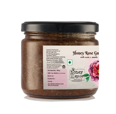 Gulkand With Nuts And Seeds – Confectionaries on Brown Living™. SKU: HRGNAS400GM. Img 2.