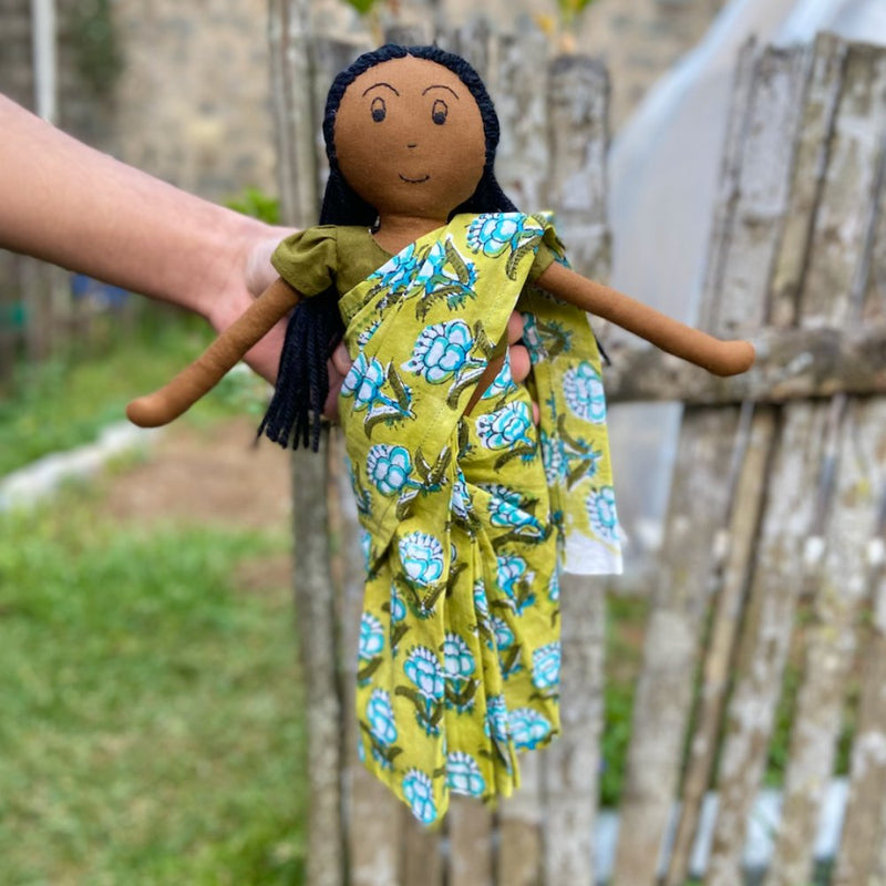 Haji- Fabric Doll Play Set | Verified Sustainable Role & Pretend Play Toys on Brown Living™
