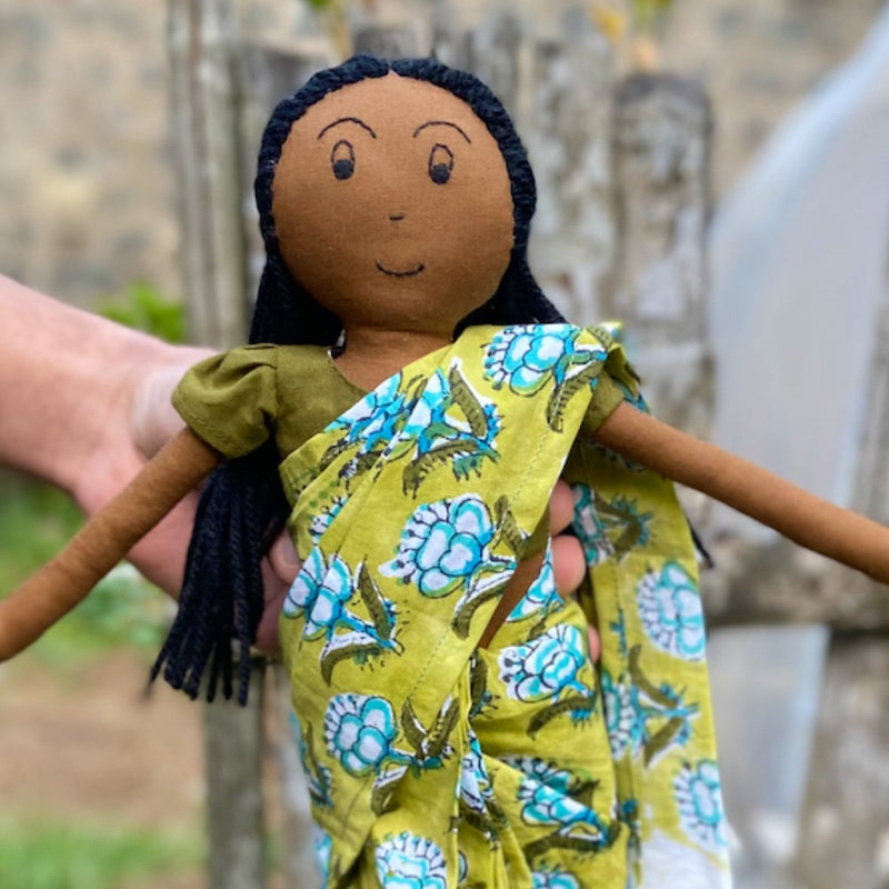 Haji- Single Fabric Doll | Verified Sustainable Role & Pretend Play Toys on Brown Living™