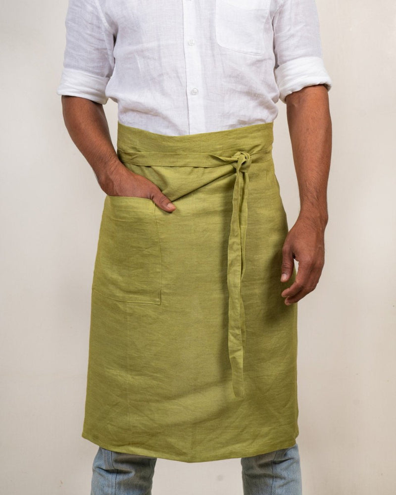 Buy Half Apron in 100% Hemp | Shop Verified Sustainable Products on Brown Living