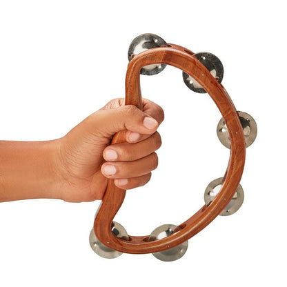 Half - moon Tambourine | Verified Sustainable by Brown Living™