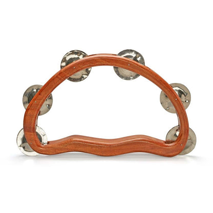 Half - moon Tambourine | Verified Sustainable by Brown Living™