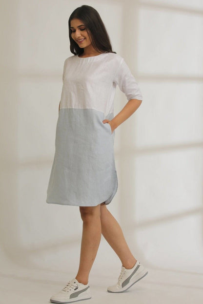 Half - N - Half Hemp Dress | Verified Sustainable by Brown Living™