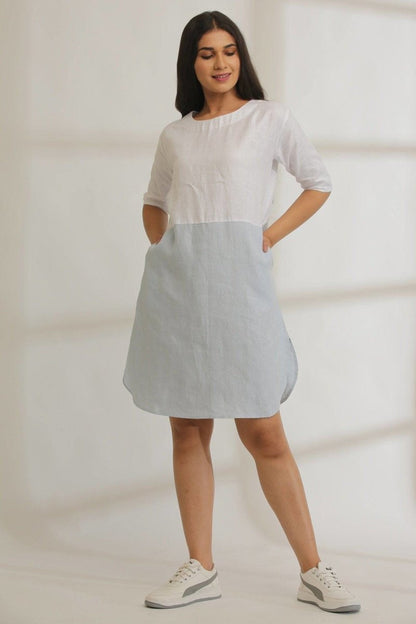 Half - N - Half Hemp Dress | Verified Sustainable by Brown Living™