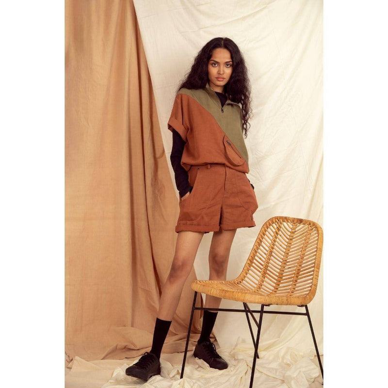 Buy Hamilton Mid rise Shorts | Shop Verified Sustainable Products on Brown Living