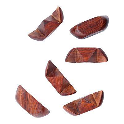 Buy Hand-Crafted Wooden Jigsaw 3D Brain Teaser Puzzle | Shop Verified Sustainable Products on Brown Living