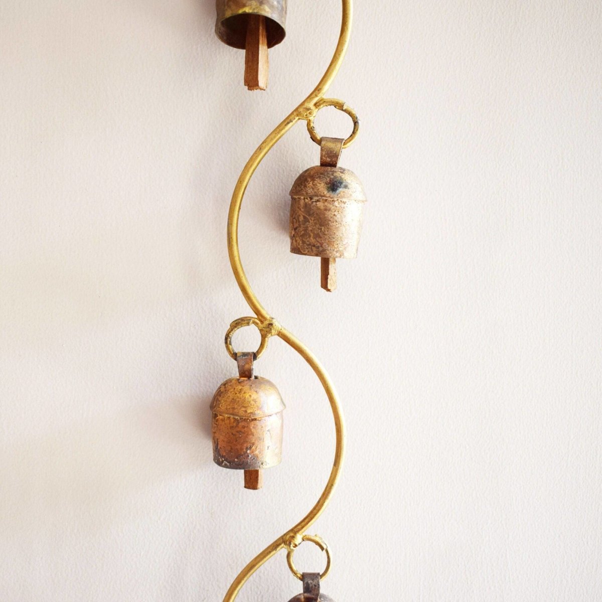 Hand Forged Copper Coated Bell from Kutch | Verified Sustainable by Brown Living™