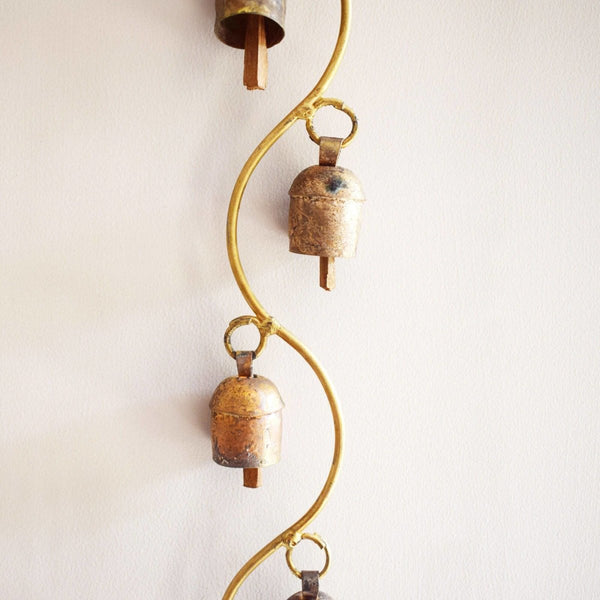 Buy Hand Forged Copper Coated Bell from Kutch | Shop Verified Sustainable Windchimes & Dreamcatchers on Brown Living™