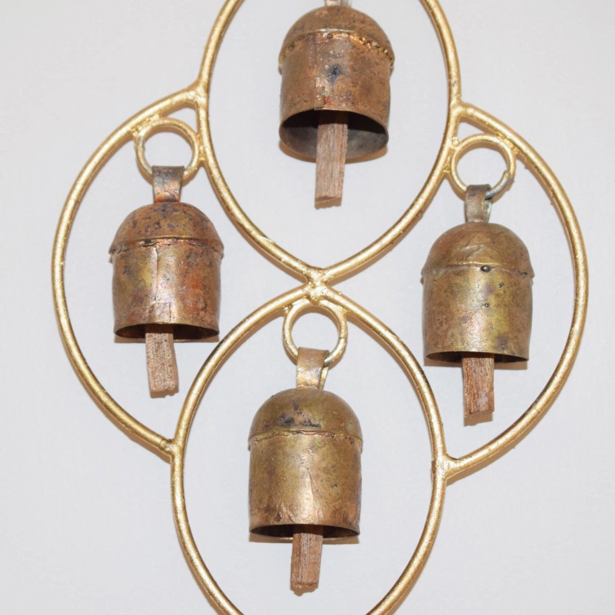 Hand Forged Copper Coated Bell from Kutch | Verified Sustainable by Brown Living™