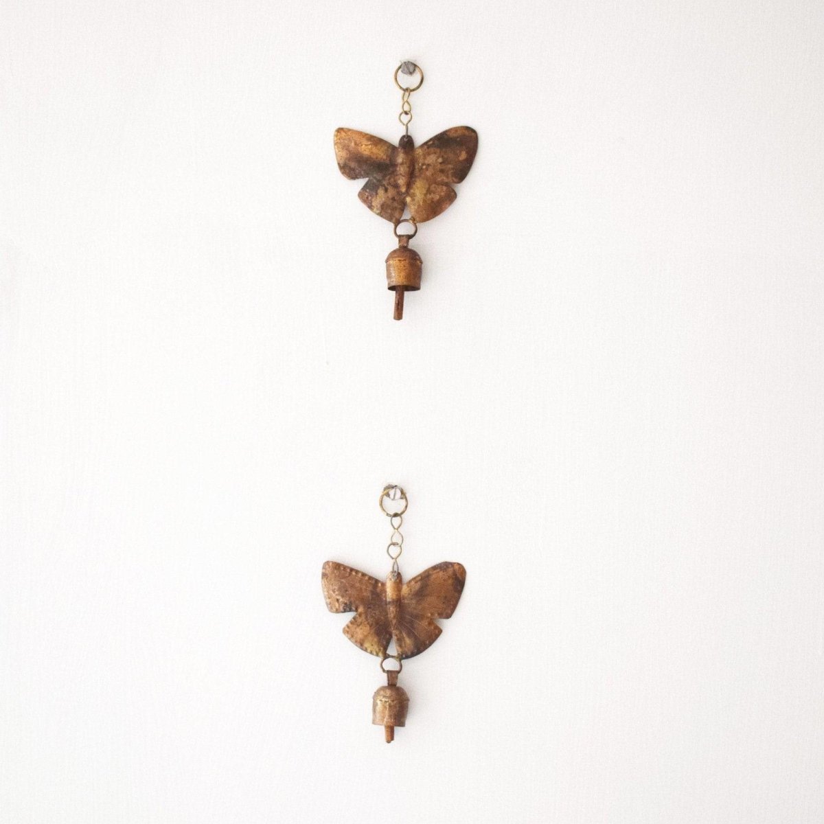 Hand Forged Copper Coated Bell from Kutch | Verified Sustainable by Brown Living™