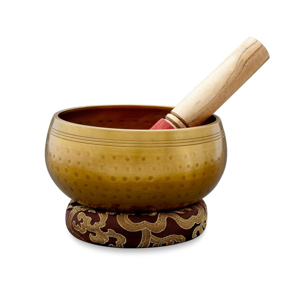 Buy Hand Hammered Singing Bowl - Bronze | Shop Verified Sustainable Musical Instruments on Brown Living™