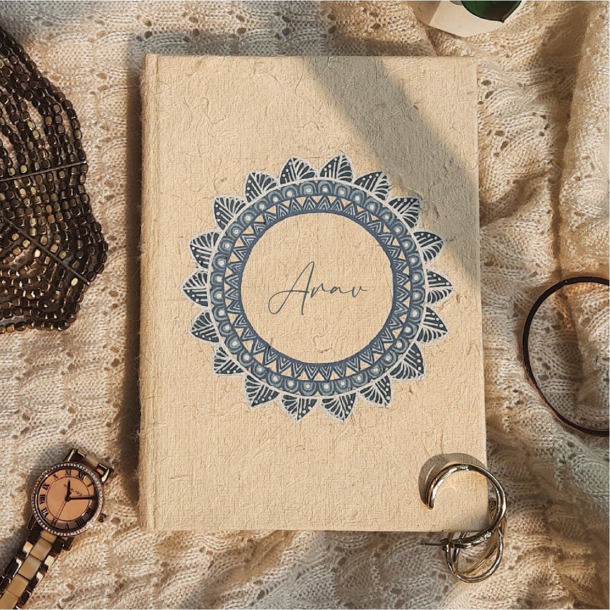 Hand Painted Personalized Journal | Verified Sustainable by Brown Living™