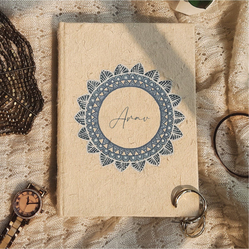 Buy Hand Painted Personalized Journal | Shop Verified Sustainable Products on Brown Living