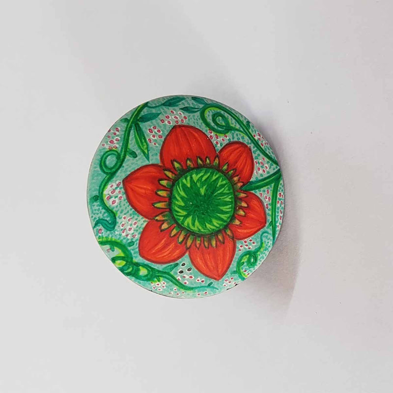 Buy Hand Painted Wooden Ring | Shop Verified Sustainable Womens Rings on Brown Living™