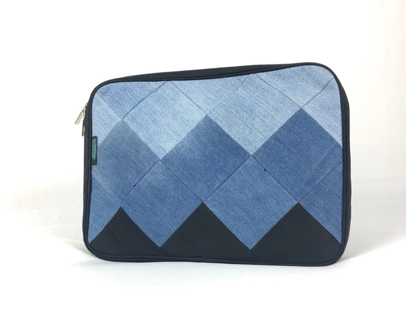 Buy Handcrafted Laptop Sleeve - Square Patchwork | Shop Verified Sustainable Products on Brown Living