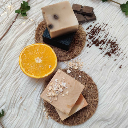 Gift Hamper | Handmade Artisanal Soap | Pack of 4 | Verified Sustainable by Brown Living™