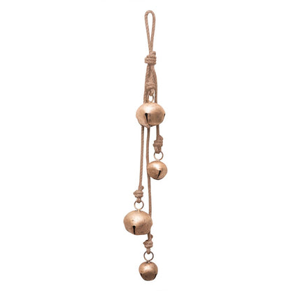 Handmade Copper Ghungroo Bell Four in one | Verified Sustainable by Brown Living™