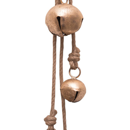 Handmade Copper Ghungroo Bell Four in one | Verified Sustainable by Brown Living™