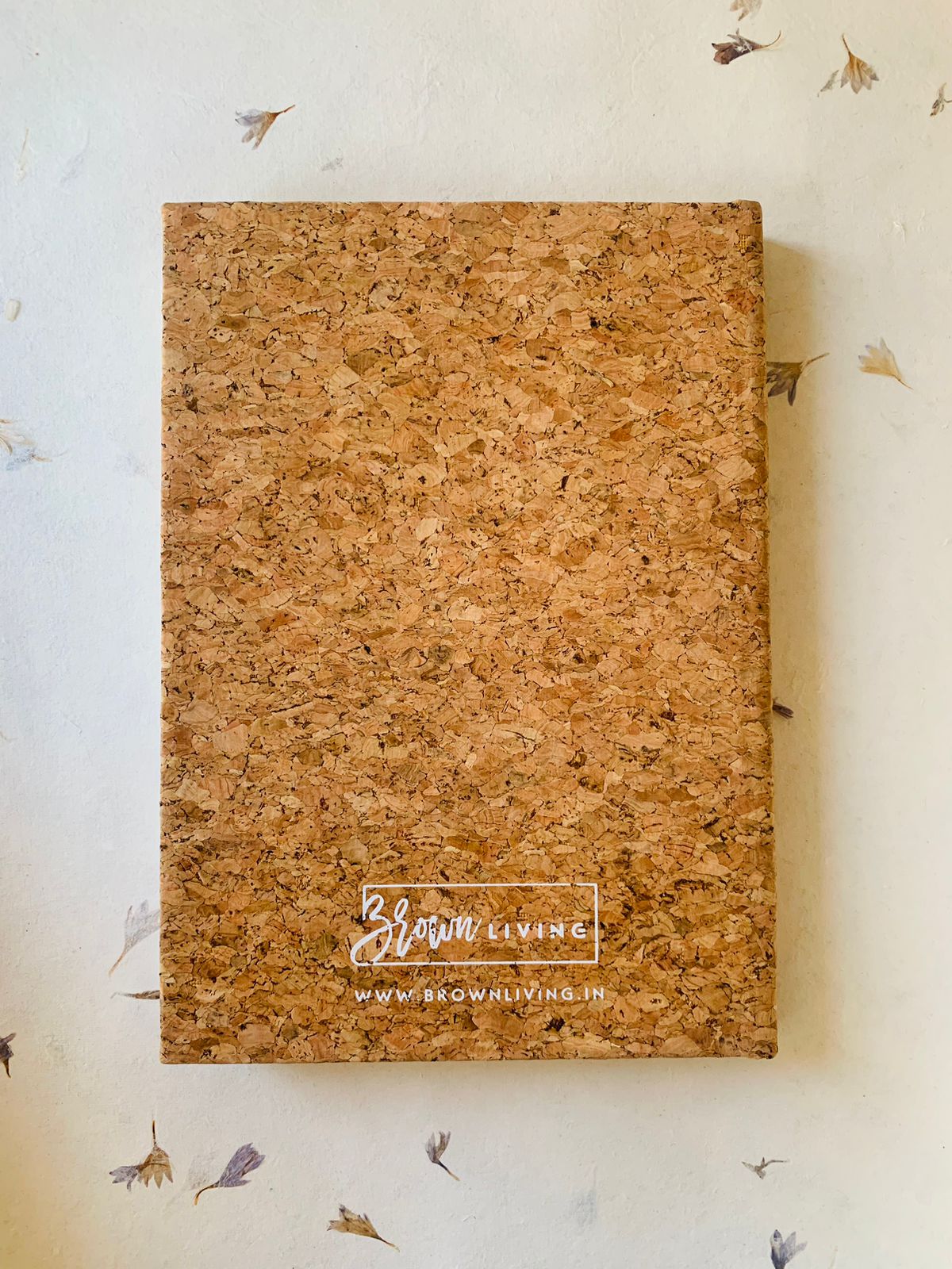 Handmade Cork Diary - A5 Journal - Blank Pages | Verified Sustainable by Brown Living™