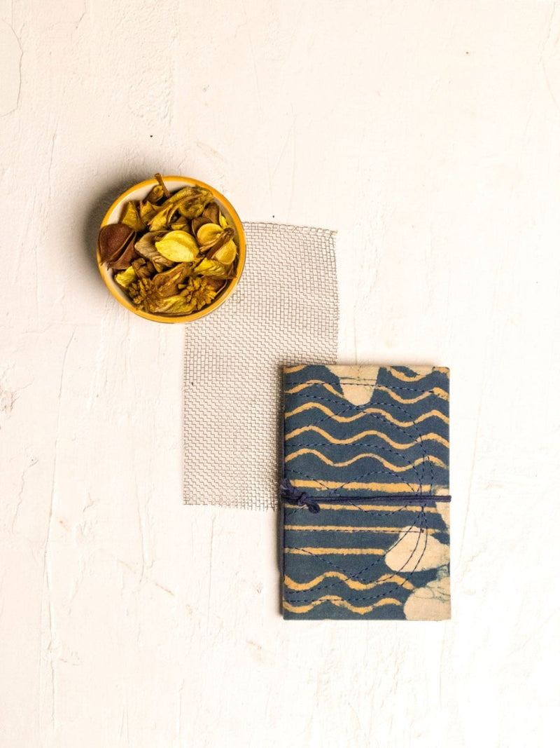 Buy Handmade Diary With Upcycled Fabric | Shop Verified Sustainable Notebooks & Notepads on Brown Living™