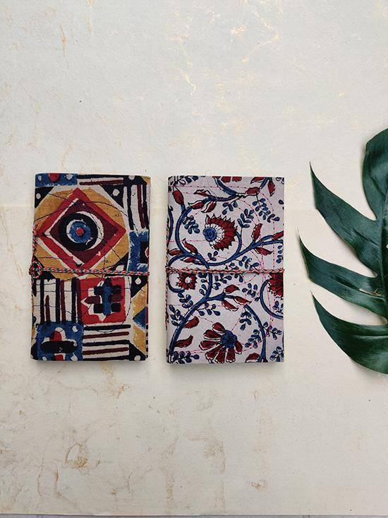 Buy Handmade Diary With Upcycled Fabric | Shop Verified Sustainable Notebooks & Notepads on Brown Living™
