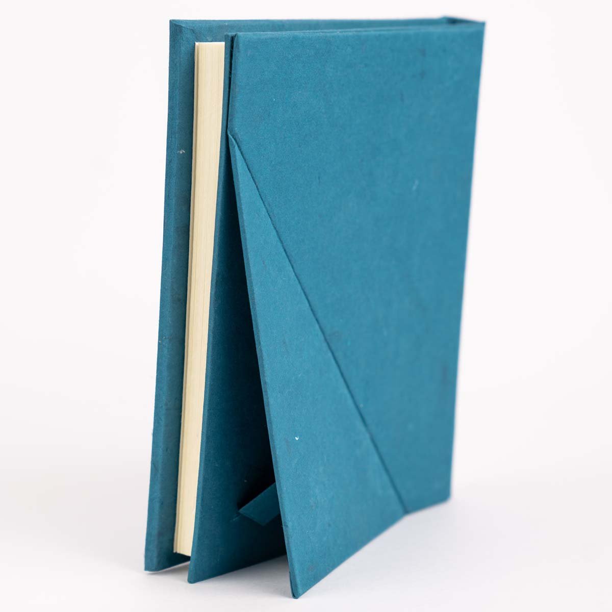 Handmade Gemstone Art Diary / Journal – Notebooks & Notepads on Brown Living™. SKU: DG015. Img 2.