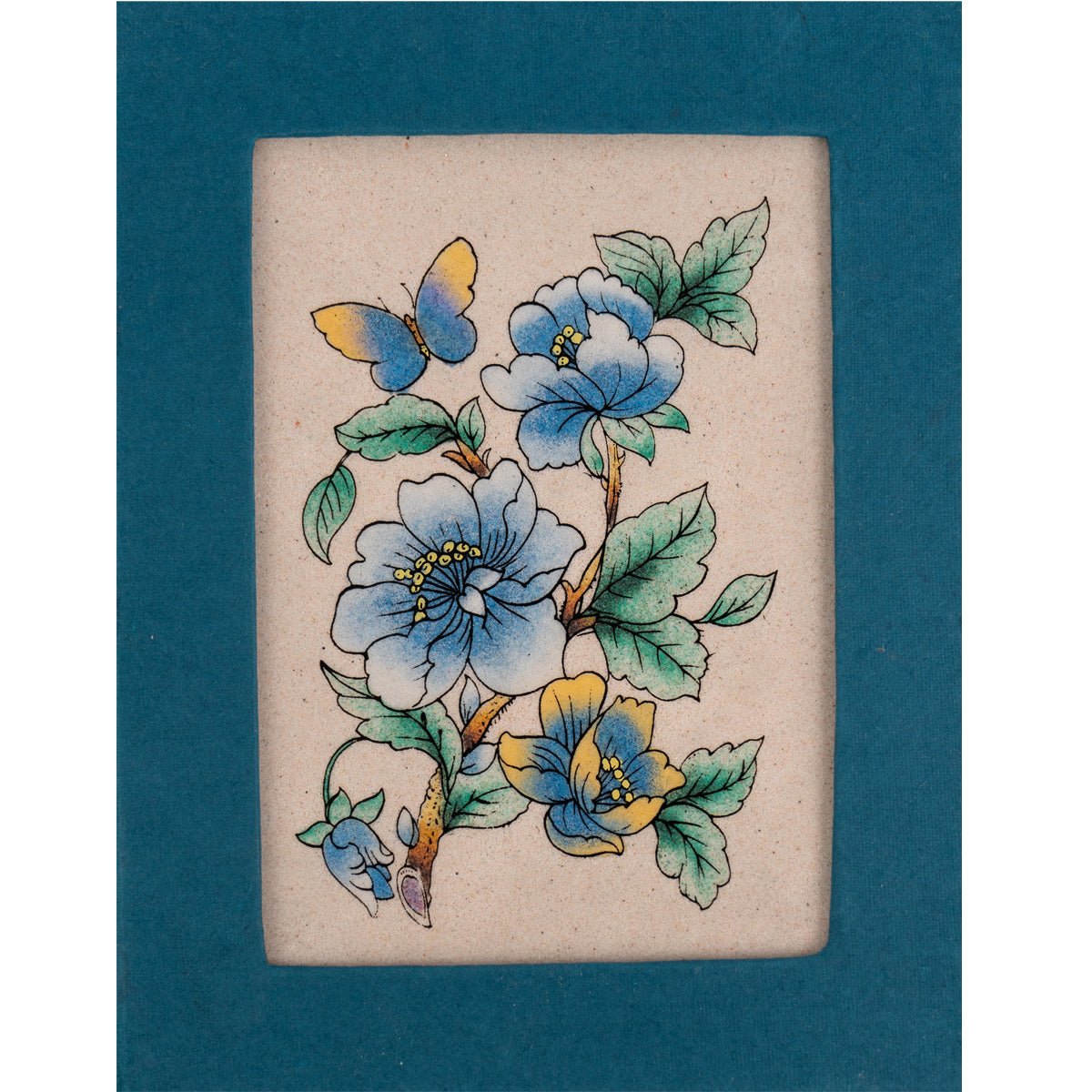 Handmade Gemstone Art Diary / Journal – Notebooks & Notepads on Brown Living™. SKU: DG015. Img 3.