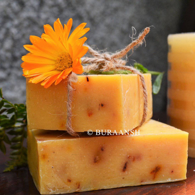 Buy Handmade Marigold Soap | Shop Verified Sustainable Body Soap on Brown Living™