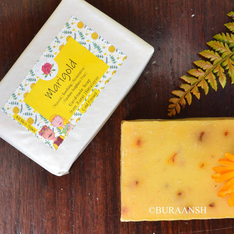 Buy Handmade Marigold Soap | Shop Verified Sustainable Body Soap on Brown Living™