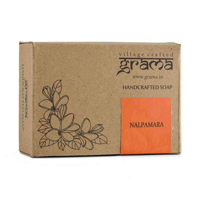Handmade Nalpamara Soap, 125g | Pack of 2 – Body Soap on Brown Living™. SKU: 248 - 10790 - GMA_NALPAMARA_SOAP. Img 4.