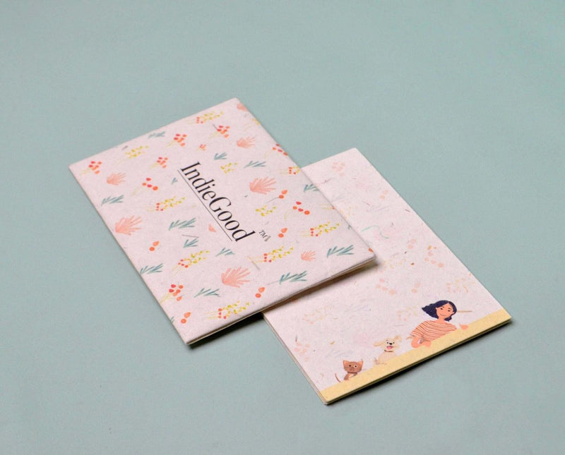 Buy Handmade Paper Illustrated Post Cards | Shop Verified Sustainable Products on Brown Living