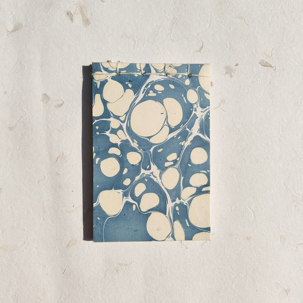 Buy Handmade Paper Notepad | Blue Marble | Shop Verified Sustainable Products on Brown Living