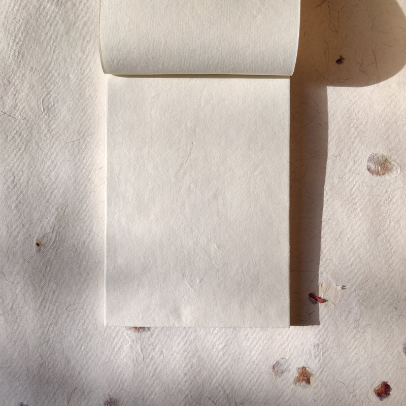 Buy Handmade Paper Notepad | Peach Marble | Shop Verified Sustainable Products on Brown Living