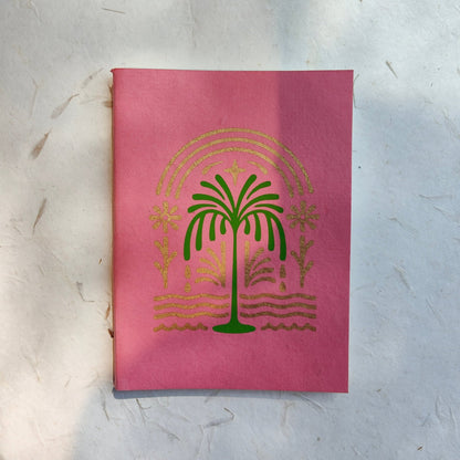 Handmade Paper Softcover Notebooks - Pink | Verified Sustainable by Brown Living™