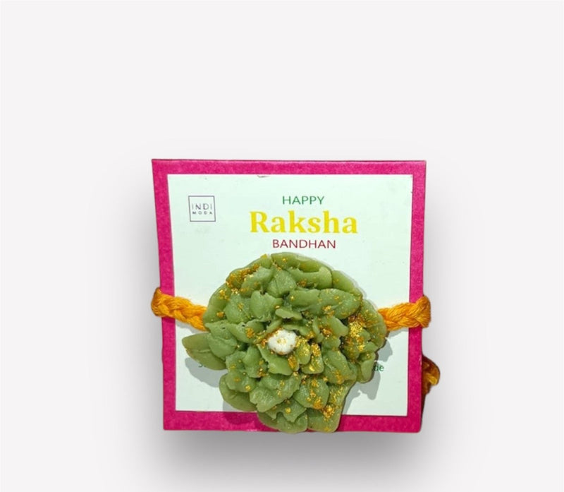 Handmade Sunflower Soap Rakhi | Verified Sustainable by Brown Living™