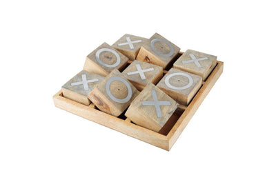 Handmade Wooden Tick Tack Toe - Family Travel Games – Learning & Educational Toys on Brown Living™. SKU: 1186. Img 3.