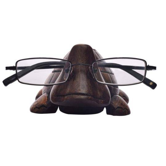 Buy Turtle Lovers Wooden Spectacle Holder | Table Organizer Stand | Shop Verified Sustainable Table Decor on Brown Living™