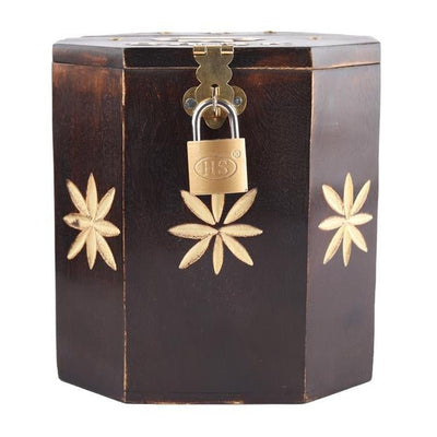 Handmade Wooden Piggy Bank for Kids and Adults – Piggy Banks & Money Jars on Brown Living™. SKU: 1302. Img 6.