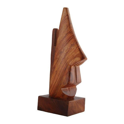 Wooden Eyewear Holder - 6 Inch | Brown | Sheesham Wood | Verified Sustainable by Brown Living™