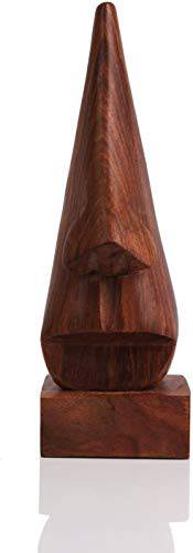 Wooden Eyewear Holder - 6 Inch | Brown | Sheesham Wood | Verified Sustainable by Brown Living™