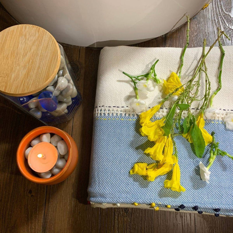 Buy Handspun Handwoven Earthy Super Soft Towel | Shop Verified Sustainable Products on Brown Living