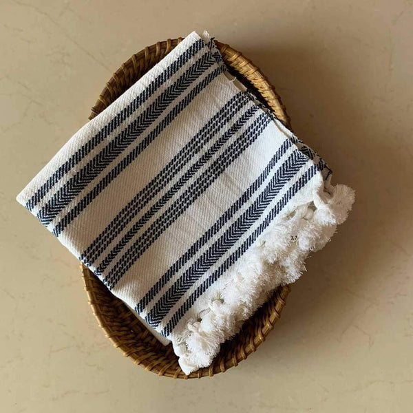 Buy Handspun Handwoven Soft and Absorbent Hand Towel | Shop Verified Sustainable Products on Brown Living