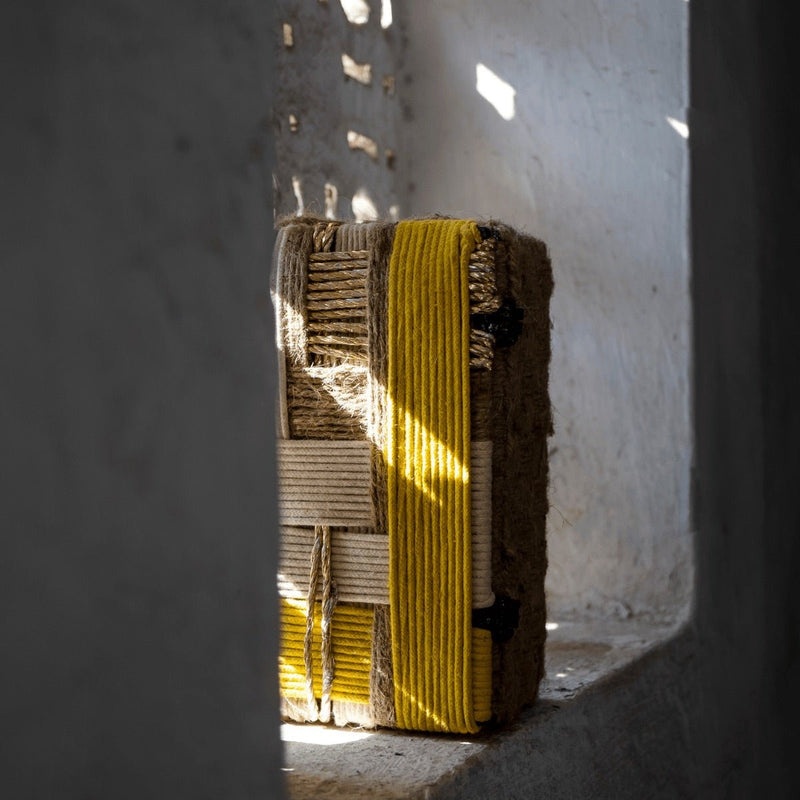 Buy Handwoven Sunshine Storage Box | Shop Verified Sustainable Baskets & Boxes on Brown Living™