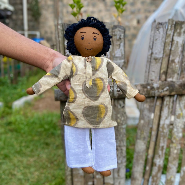 Hans- Single Fabric Doll | Verified Sustainable Role & Pretend Play Toys on Brown Living™