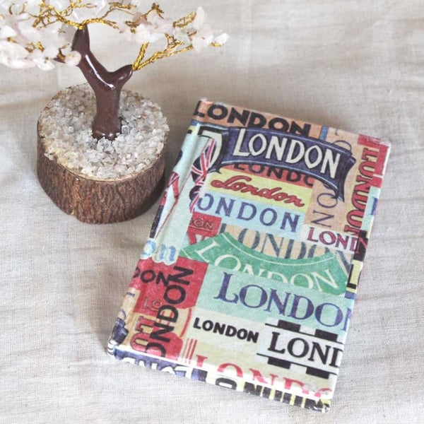 Hardcover Recycled Paper Journal London | Verified Sustainable Stationery on Brown Living™