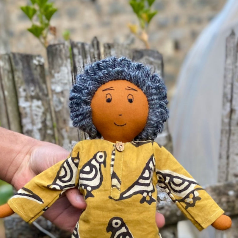Hardik- Single Fabric Doll | Verified Sustainable Role & Pretend Play Toys on Brown Living™