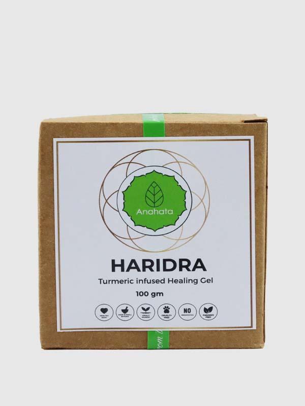 Buy Haridra Turmeric Infused Healing Gel 100gm | Shop Verified Sustainable Face Salve on Brown Living™