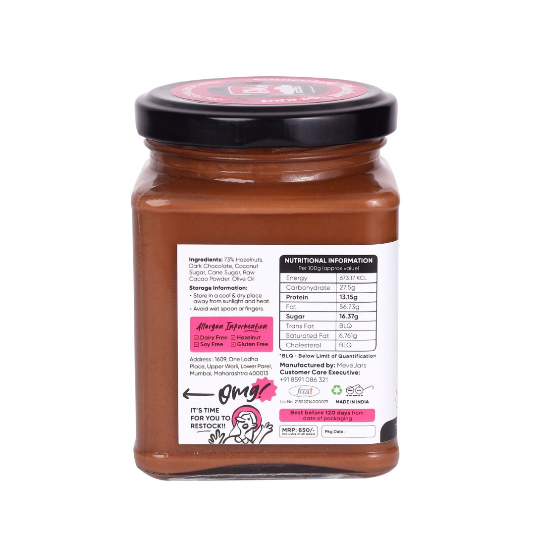 Hazelnut Chocolate Spread - Creamy (Vegan) | Verified Sustainable by Brown Living™