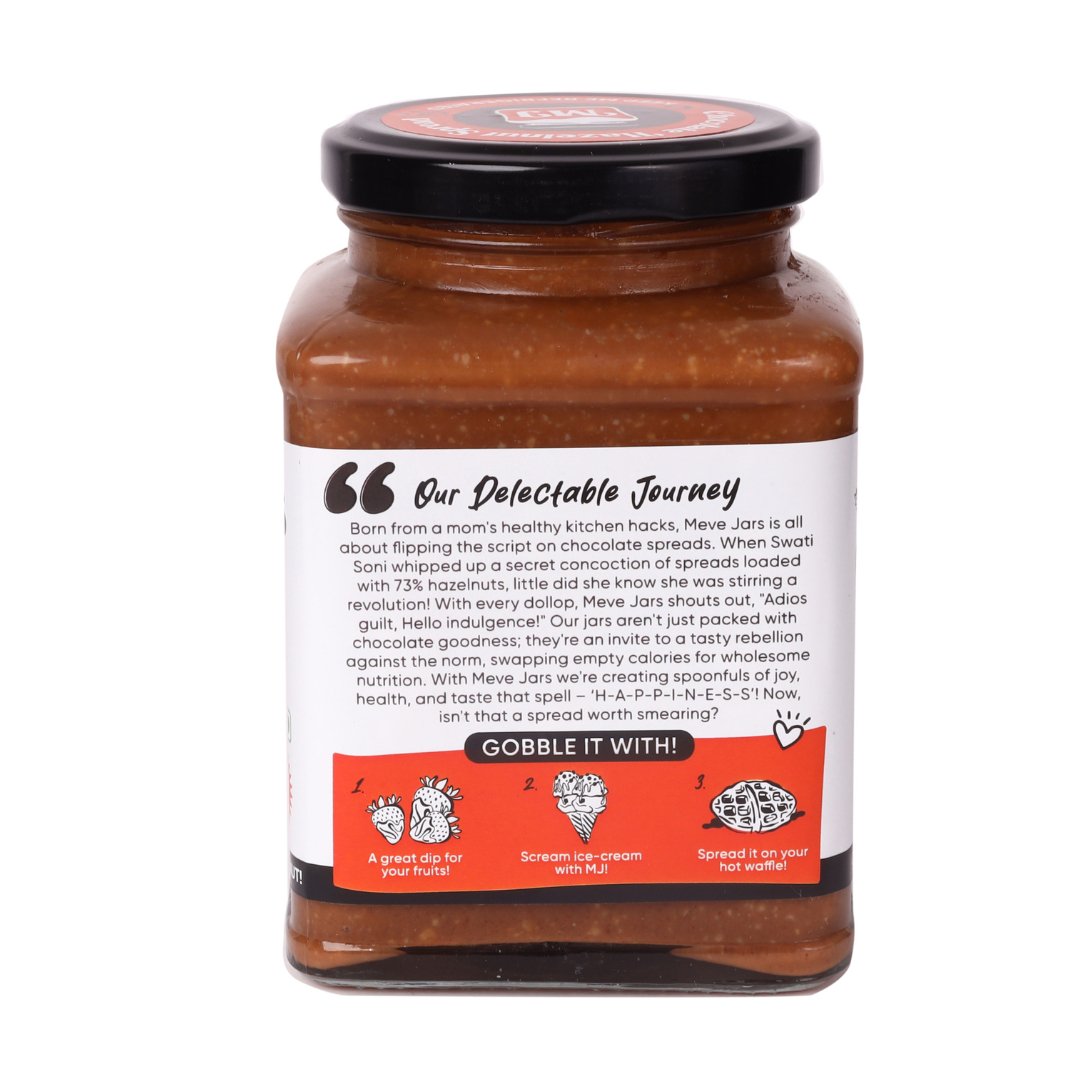 Hazelnut Chocolate Spread - CRUNCHY ( VEGAN) | Verified Sustainable by Brown Living™