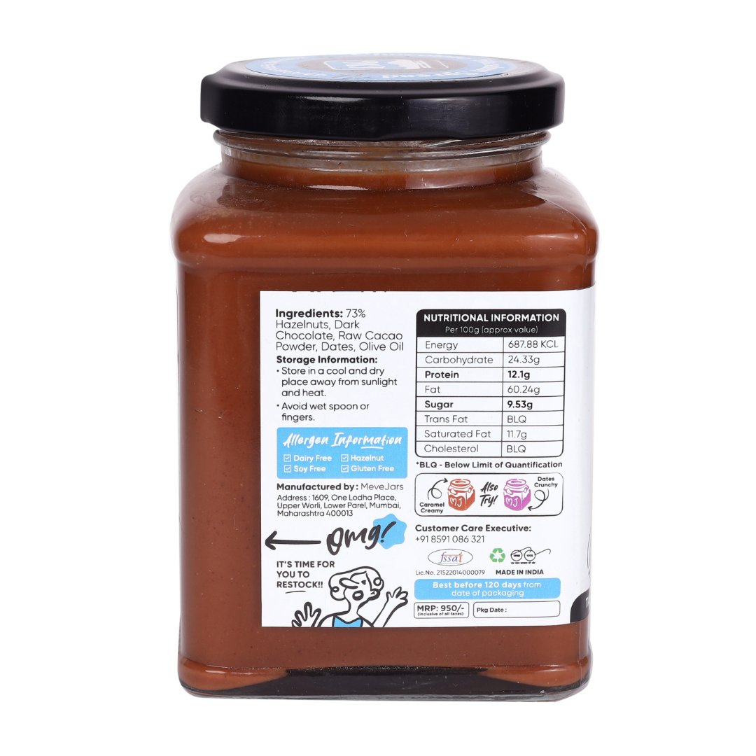 Hazelnut Chocolate Spread - Dates (Vegan) | Verified Sustainable by Brown Living™